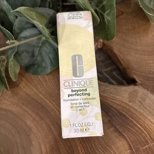 Clinique Beyond Perfecting Foundation Plus Concealer 01 Linen/CN 08 Linen New